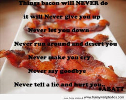 funny bacon will never.jpg