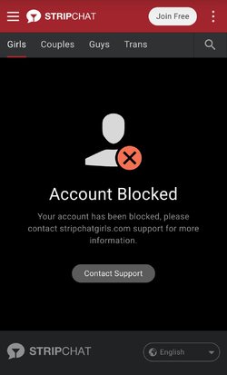 It's showing my user account is blocked.jpg