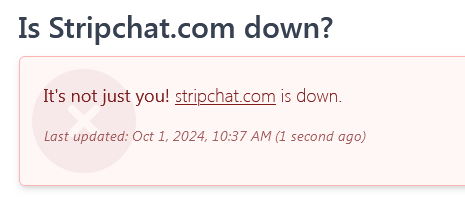 Is Stripchat.com down Live status.png